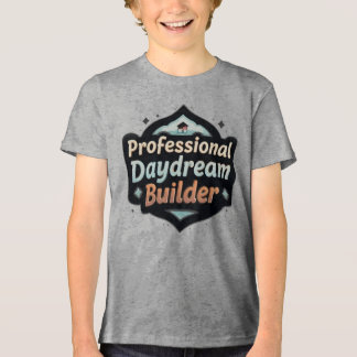 Camiseta Construtor Profissional de Devaneios Citação Engra