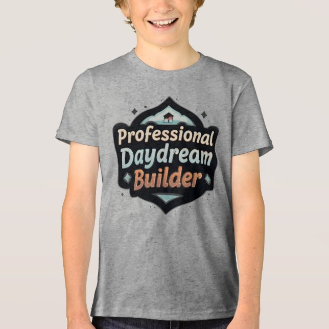 Camiseta Construtor Profissional de Devaneios Citação Engra (Frente)