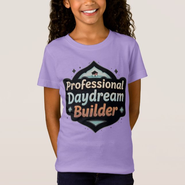 Camiseta Construtor Profissional de Devaneios Citação Engra (Frente)