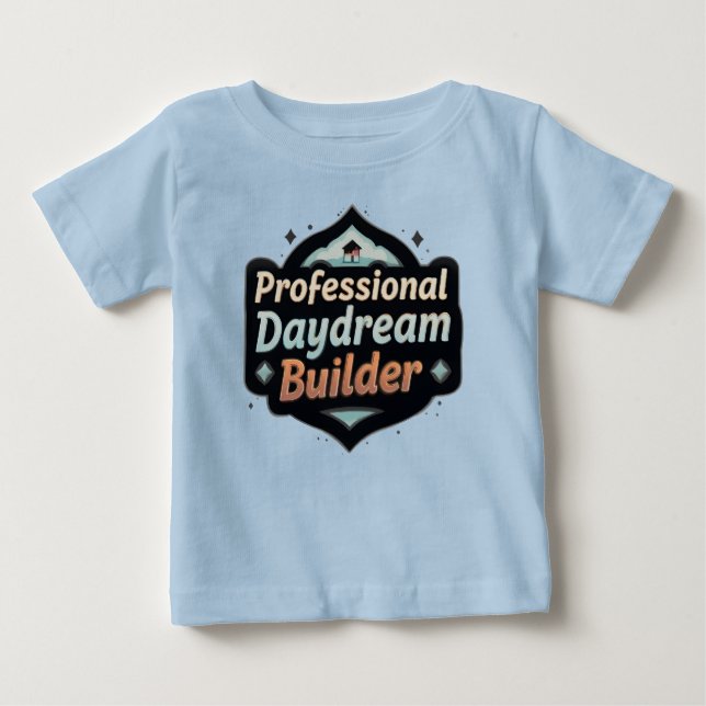 Camiseta Construtor Profissional de Devaneios Citação Engra (Frente)