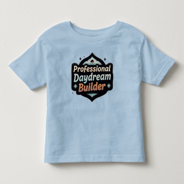 Camiseta Construtor Profissional de Devaneios Citação Engra (Frente)