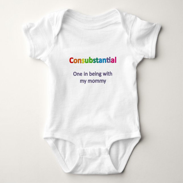Camiseta Consubstantial: Um em ser com minhas mamães (Frente)