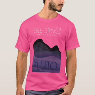 Camiseta Consulte Plutão de Espaço