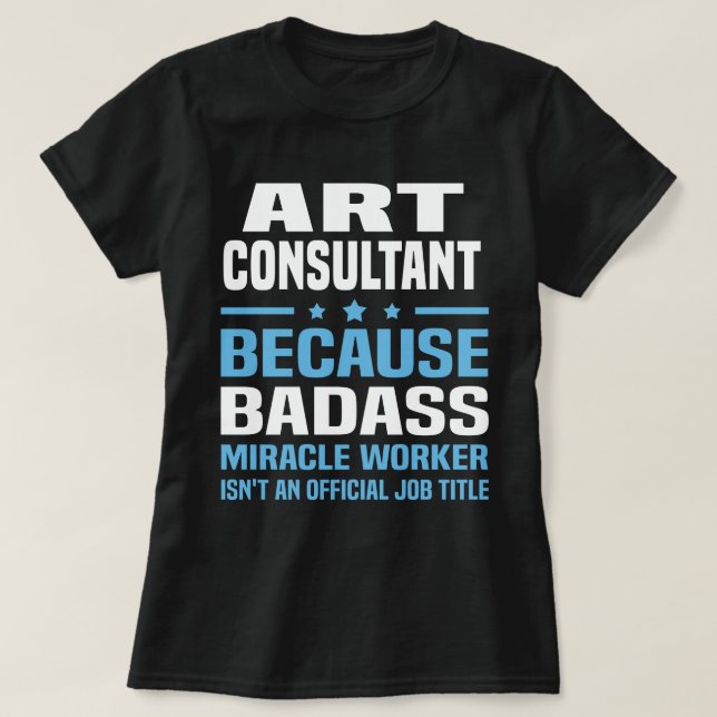 Camiseta Consultor de Arte (Frente do Design)