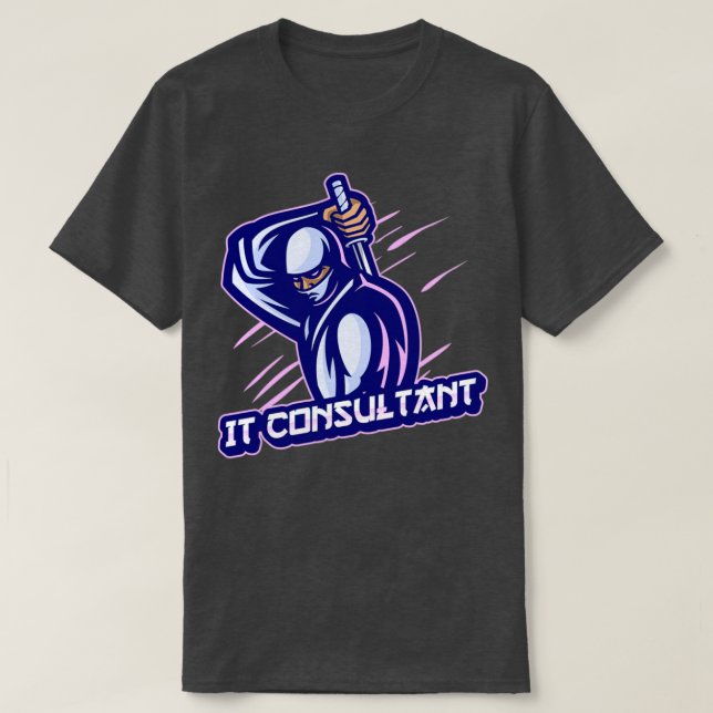 Camiseta Consultor de TI (Frente do Design)