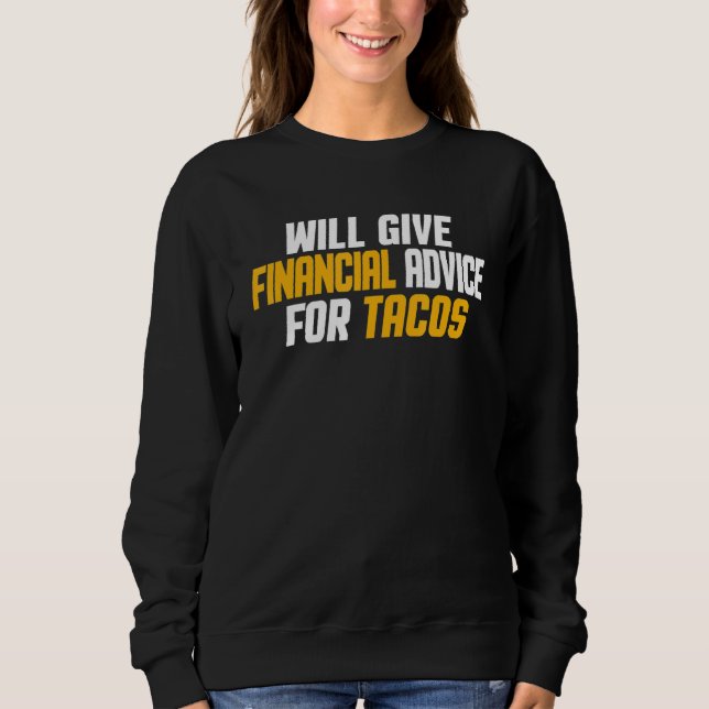 Camiseta Consultor Financeiro Dará Conselho Financeiro Para (Frente)
