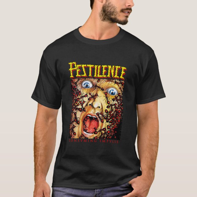 Camiseta Consumindo Impulso Clássico Morte da Escola (Frente)