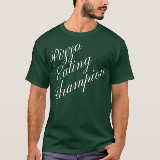 Camiseta Cont Competitivo De Comida De Comidas De Pizza Cha
