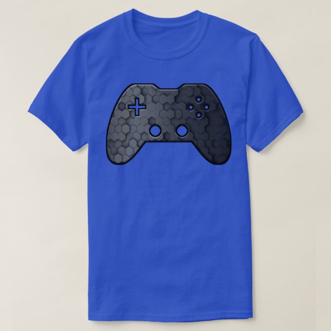 Camiseta Cont. Gamer Abstrato Gamer de Jogos Geométricos Pr (Frente do Design)