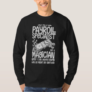 Camiseta Conta de Funcionário do Especialista do Gerenciado