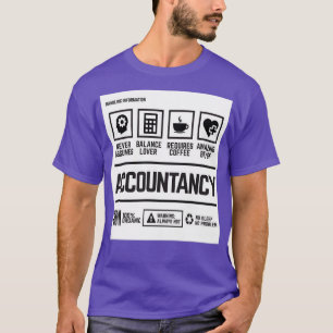 Camiseta contabilidade
