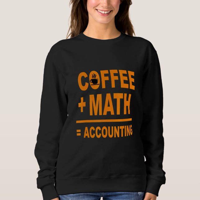 Camiseta Contabilidade Matemática Contador Contador Contado (Frente)
