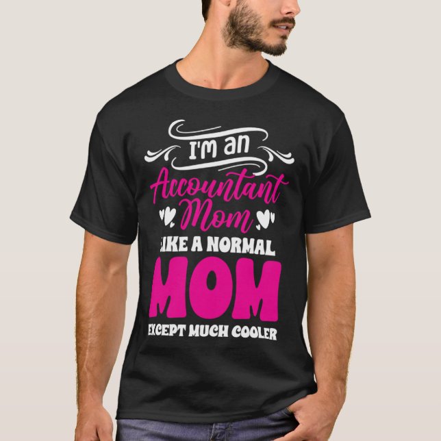 Camiseta Contabilidade Maternidade Melhor Mãe do Mundo Cont (Frente)