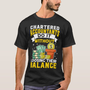 Camiseta Contabilista Caracterizado Sem Perder Saldo