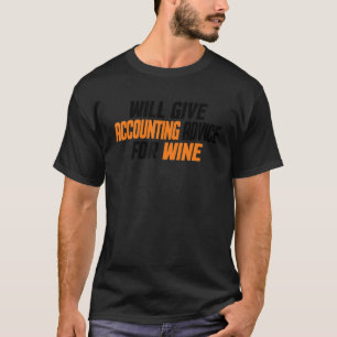 Camiseta Contabilista Cpa Funny Dará Aviso Contabilístico F
