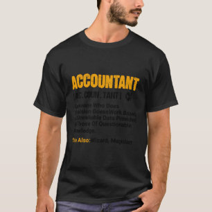 Camiseta Contabilista Definição Contabilística Principal Cp