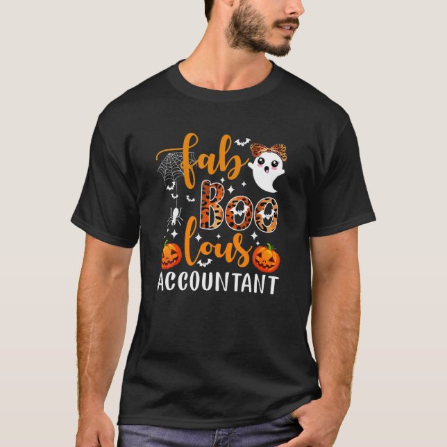 Camiseta Contabilista Faboolosa - Oferta Contabilística de  (Frente)