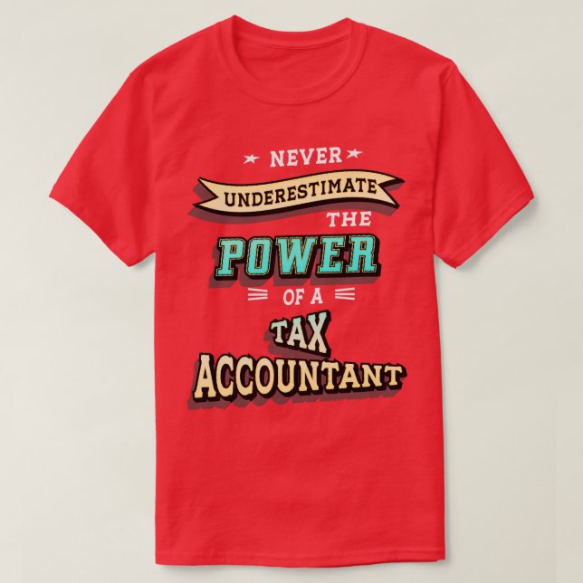 Camiseta Contabilista Fiscal (Frente do Design)
