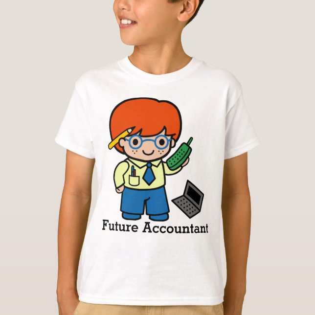 Camiseta Contabilista Futuro (Frente)