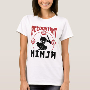 Camiseta Contabilista Ninja Contabilidade CPA