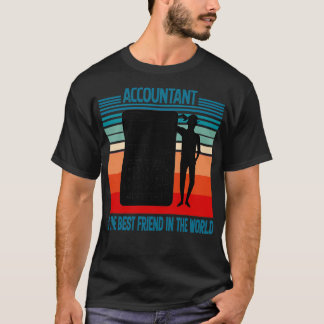 Camiseta contador Contabilista de presentes Contador de caf