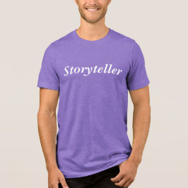 Camiseta CONTADOR DE HISTÓRIAS Autor Escritor Cineasta Poet