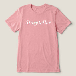 Camiseta CONTADOR DE HISTÓRIAS Autor Escritor Cineasta Poet
