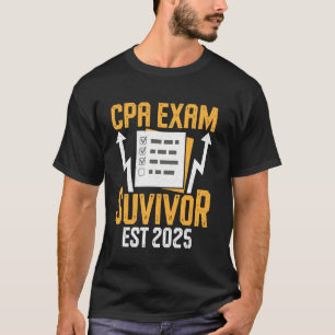 Camiseta Contador de Livros Contábeis CPA Exame CPA 2025 Au