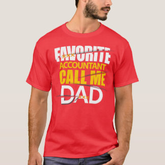 Camiseta Contador favorito me chama de pai