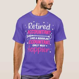Camiseta Contador Feliz Aposentado