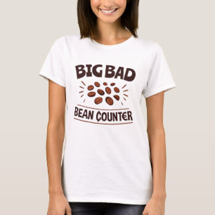 Camiseta Contador Funny Contador de Bean Grande e Mau CPA
