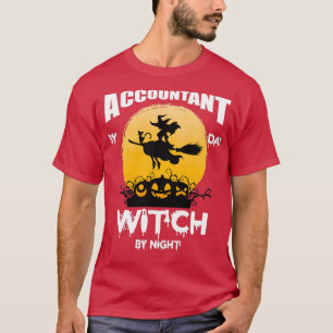 Camiseta Contador por bruxa do dia pela noite 12