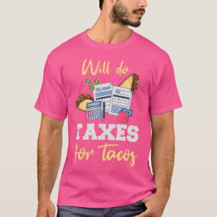 Camiseta Contador Taco Engraçado Cpa Ea Impostos Amante de 