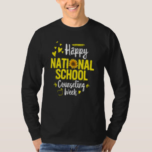 Camiseta Contadores Escolares Nacionais de Aconselhamento n