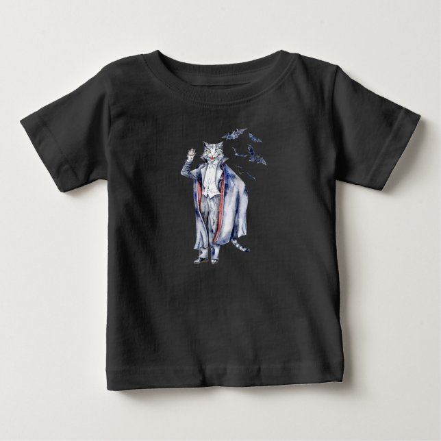 Camiseta Contagem Catula Vampiro Cat (Frente)