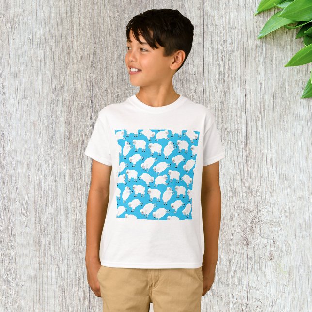 Camiseta Contagem de Ovinos (Criador carregado)