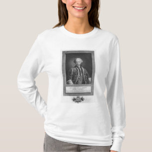 Camiseta Contagem de St Germain, alquimista famoso, 1783