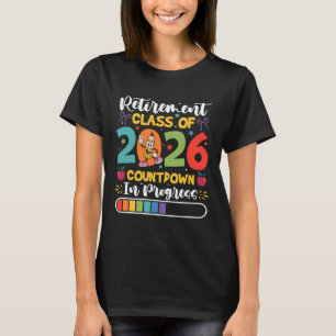 Camiseta Contagem Regressiva Para Aposentadoria Cl De 2026