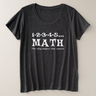 Camiseta Contagens de Matemática