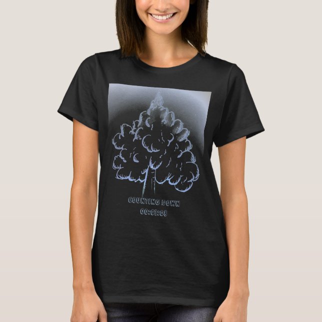 Camiseta Contando Regressivamente  00:01:08 (Frente)