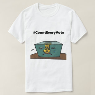 Camiseta Contar Todos Os Votos Abolir Colégio Eleitoral Cho