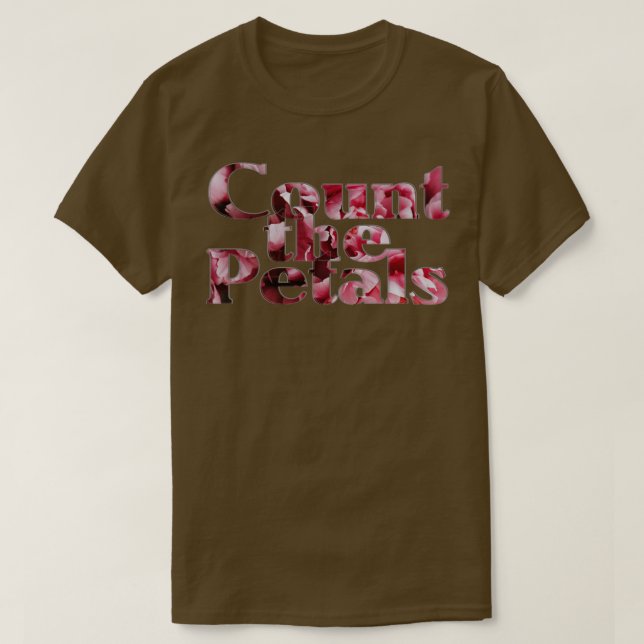 Camiseta Conte as Pétalas (Frente do Design)