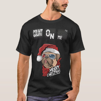 Camiseta Conte Comigo Eu Estarei Sempre Lá Pug Cachorro Nat