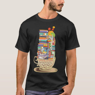 Camiseta Contém vitamina A B C D E F G H I J K L M N O P Q