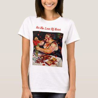 Camiseta Contempt for Red Roses – A Portrait of Raw Anger