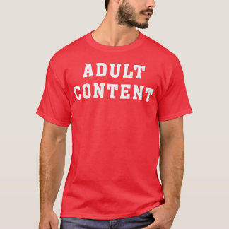 Camiseta CONTEÚDO ADULTO - vintage 1