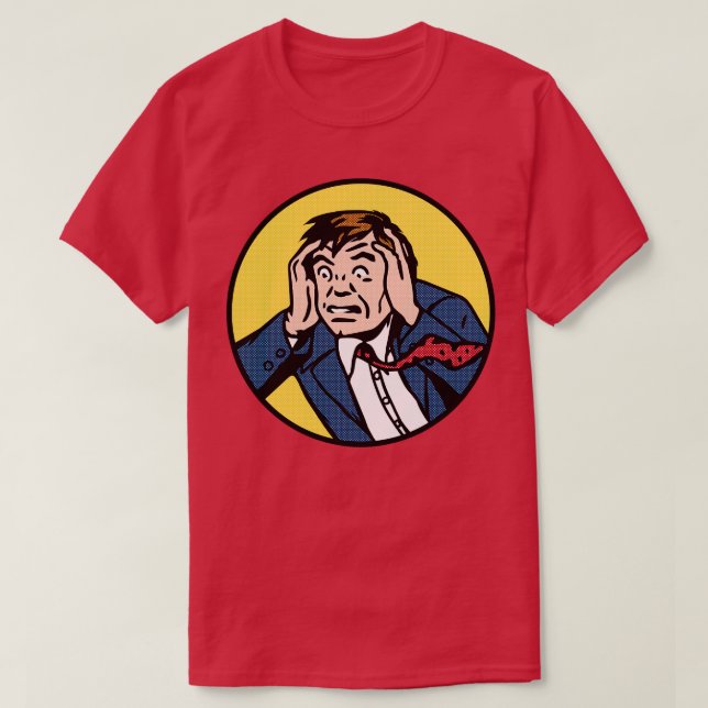 Camiseta Contexto de Saída de Homem (Frente do Design)