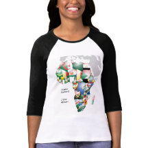 Continente Africano Linda Mama África Colorida