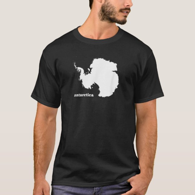 Camiseta Continente Antártica   (Frente)