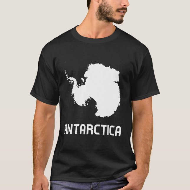 Camiseta Continente Antártico (Frente)
